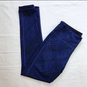 Athleta full length reversible leggings